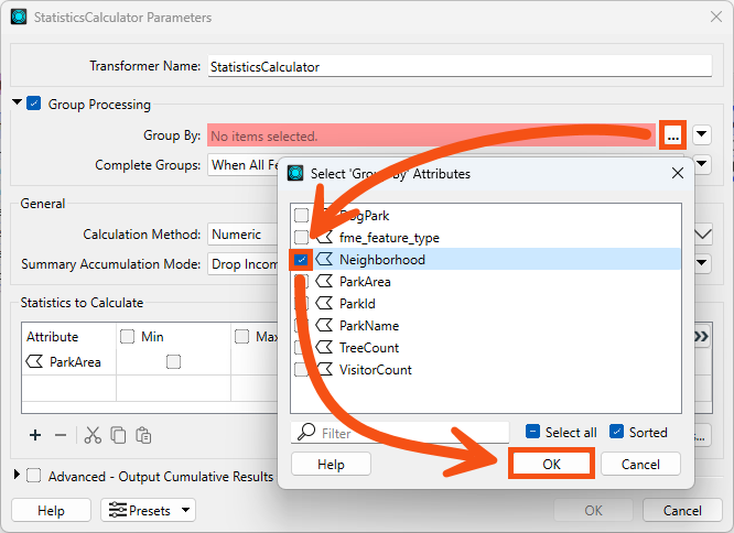 Group By Neighborhood
